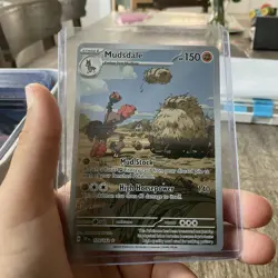Pokemon TCG Mudsdale 175/162 Temporal Forces Illustration Rare Full Art NM - Image 1