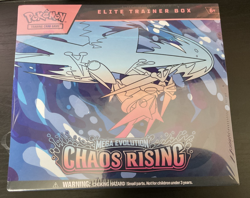 Pokemon Chaos Rising Elite Trainer Box Factory Sealed ETB - Image 1