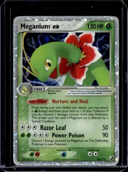 2005 Pokemon EX Unseen Forces Meganium #106/115 - Image 1