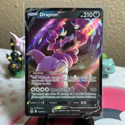 DRAPION V 118/196 LOST ORIGIN POKEMON TCG - Image 1