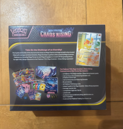 Pokemon Center Chaos Rising Elite Trainer Box ETB Brand New Sealed - Image 3