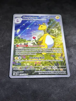 ✅Pokemon TCG Ampharos 090/086 Illustration Rare Chaos Rising English NM🇺🇸 - Image 5