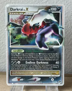 Pokemon TCG Darkrai Lv. X 104/106 Ultra Rare Holo 2008 Great Encounters LP++/NM - Image 1