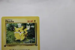 Pokemon Pikachu 1st Edition Jungle 60/64 - Non Holo - LP - 1999 WOTC Red Cheeks - Image 4