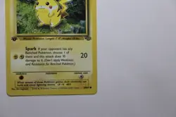 Pokemon Pikachu 1st Edition Jungle 60/64 - Non Holo - LP - 1999 WOTC Red Cheeks - Image 5