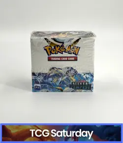 2021 POKEMON SWORD & SHIELD SILVER TEMPEST BOOSTER BOX SEALED - Image 1