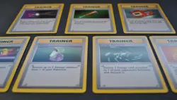 SHADOWLESS Base Set Lot - 7 Trainers - Uncommon & Common - NM - Pokemon 1999 - Image 3