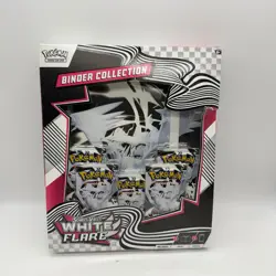 Pokemon Scarlet & Violet White Flare Binder Collection Box Sealed NEW TCG - Image 1