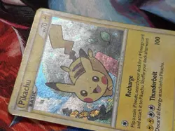 Pokemon - Pikachu HGSS03 - Heart Gold Soul Silver Black Star Promo - DMG - Image 3