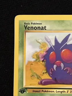 Pokemon Venonat 63/64 (1st Edition) Jungle *Near Mint* - Image 3