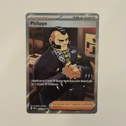 Phillipe 110/086 Chaos Rising Full Art NM Pack Fresh Pokemon TCG - Image 1