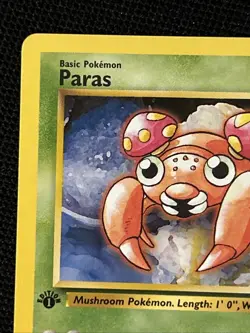 Pokemon Paras 59/64 (1st Edition) Jungle *Near Mint* - Image 3