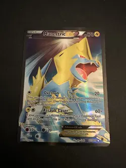 Pokemon TCG Manectric EX (113 Full Art) #113/119 XY - Phantom Forces - Image 1