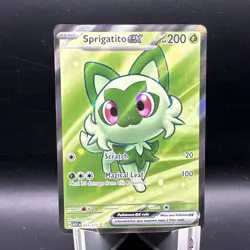 Sprigatito ex 251/217 Ultra Rare ME: Ascended Heroes Pokemon Near Mint - Image 1