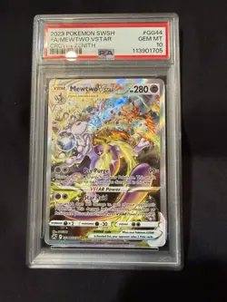 2023 Pokemon SWSH FA/MEWTWO VSTAR Crown Zenith #GG44 PSA 10 - Image 1