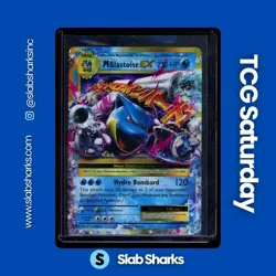 2016 POKEMON XY EVOLUTIONS #22/108 M BLASTOISE EX - Image 1