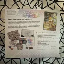 Pokemon Prismatic Evolutions ETB Elite Trainer Box Brand New Factory Sealed - Image 3