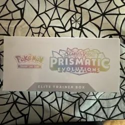 Pokemon Prismatic Evolutions ETB Elite Trainer Box Brand New Factory Sealed - Image 5