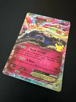 Pokemon Celebrations Xerneas EX 97/146 Holo NM - Image 2