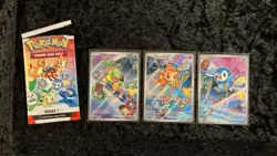 Pokemon First Partner Illustration Collection Series 1 Sinnoh NM 40/41/42 New! - Image 2