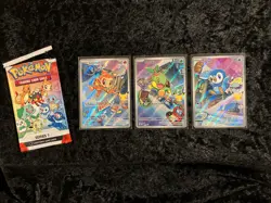 Pokemon First Partner Illustration Collection Series 1 Sinnoh NM 40/41/42 New! - Image 3
