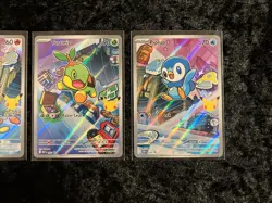 Pokemon First Partner Illustration Collection Series 1 Sinnoh NM 40/41/42 New! - Image 5