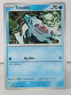 Totodile - Temporal Forces - 039/162 - Pokemon - NM - singles - Image 1