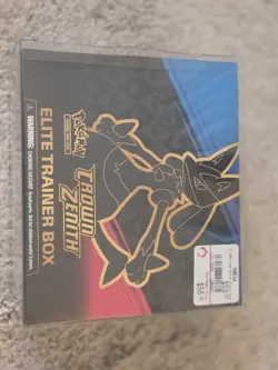 POKEMON CROWN ZENITH FACTORY SEALED ELITE TRAINER BOX ETB With Protector - Image 1