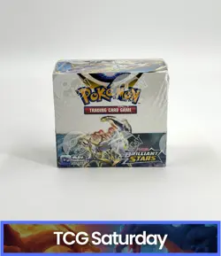 2022 POKEMON SWORD & SHIELD BRILLIANT STARS BOOSTER BOX SEALED - Image 1
