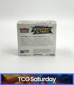 2022 POKEMON SWORD & SHIELD BRILLIANT STARS BOOSTER BOX SEALED - Image 2