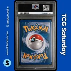 2006 POKEMON EX DRAGON FRONTIERS #4/101 MEGANIUM DELTA SP. REVERSE STAMPED PSA 8 - Image 2