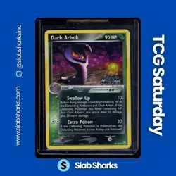 2004 POKEMON EX TEAM ROCKET RETURNS #29/109 DARK ARBOK REVERSE HOLO STAMPED - Image 1