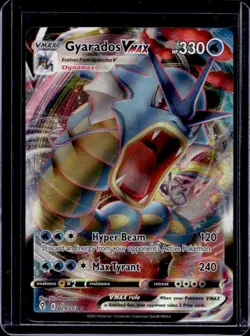 2021 Pokemon SWSH Evolving Skies Gyarados VMAX #029/203 - Image 1