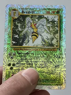 Pokemon TCG Beedrill 20/110 Legendary Collection Reverse Holo Rare 80 HP 2002 - Image 5