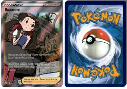 Roxanne GG66/GG70 Ultra Rare Crown Zenith Galarian Gallery Pokemon NM - Image 3