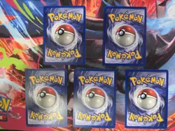 X5 Pokemon Jungle First Edition Pikachu 60/64 WOTC - Image 2