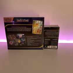 Pokemon TCG: Chaos Rising ETB and Booster Bundle Factory Sealed In hand - Image 4