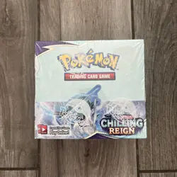 Pokemon TCG Sword & Shield CHILLING REIGN Booster Box English NEW/SEALED - Image 1