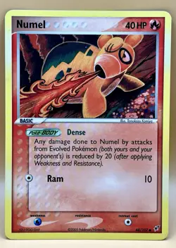 Numel 68/107 – EX Deoxys (Common) - NM - 2005 Pokemon TCG - Image 1