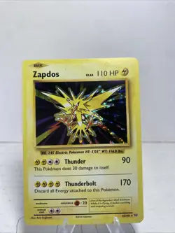 Zapdos - 42/108 - XY Evolutions - Holo - Pokemon - LP - Image 1