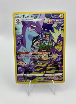 Toxtricity Full Art, Pokemon Near Mint, Crown Zenith, Ultra Rare, GG09/GG70 - Image 1