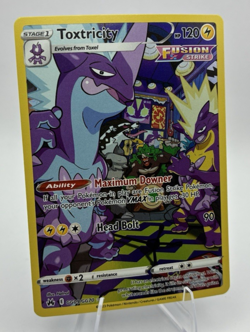 Toxtricity Full Art, Pokemon Near Mint, Crown Zenith, Ultra Rare, GG09/GG70 - Image 3