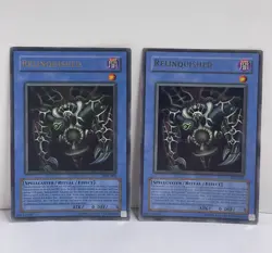 2X Yu-Gi-Oh! Relinquished Starter Deck Pegasus SDP-001 Unlimited Ultra Rare - Image 1
