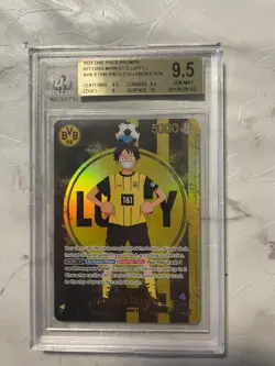 Monkey D Luffy ST13-003 BVB Borussia Dortmund ONE PIECE Matchday En Promo - Image 1