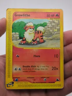 Growlithe 62/144 Skyridge Regular Pokemon Card - Image 1