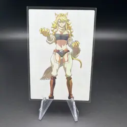 Leone Akame Ga Kill Holographic Anime Collectible Trading Card - Image 1