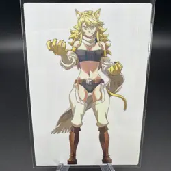 Leone Akame Ga Kill Holographic Anime Collectible Trading Card - Image 2
