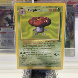 Vileplume 31/64 Pokemon Card TCG Jungle Unlimited Non Holo MP - Image 1
