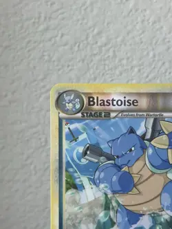 Pokemon Unleashed Blastoise HS 13/95 Reverse Holo Rare Card 2010 LP++ - Image 2