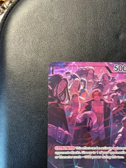 OP09-001 Shanks (2nd Anniversary Leader Alt) ONE PIECE Card TCG NM English - Image 3